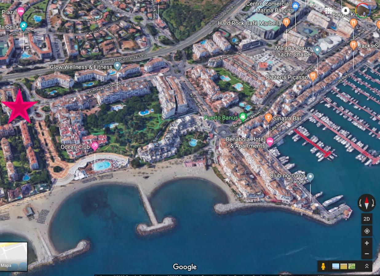Puerto Banus With Private Garden Marbella Exterior foto